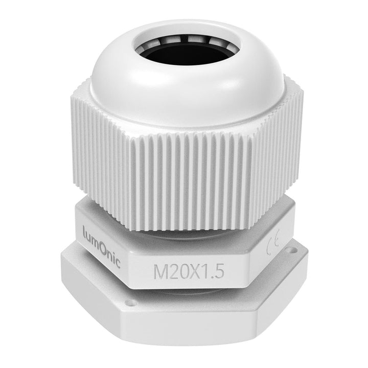 100x Kabelverschraubung M20 IP67 metrisch d7-12mm grau 100x M20 (Grau), 100x M20 (Grau)