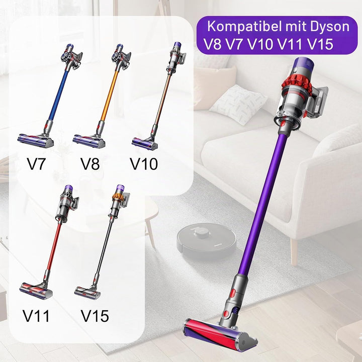Verlängerungsrohr für Dyson V15 V11 V10 V8 V7 Saugrohr Ersatzteile Rohr Zubehör Staubsaugerrohr Tele