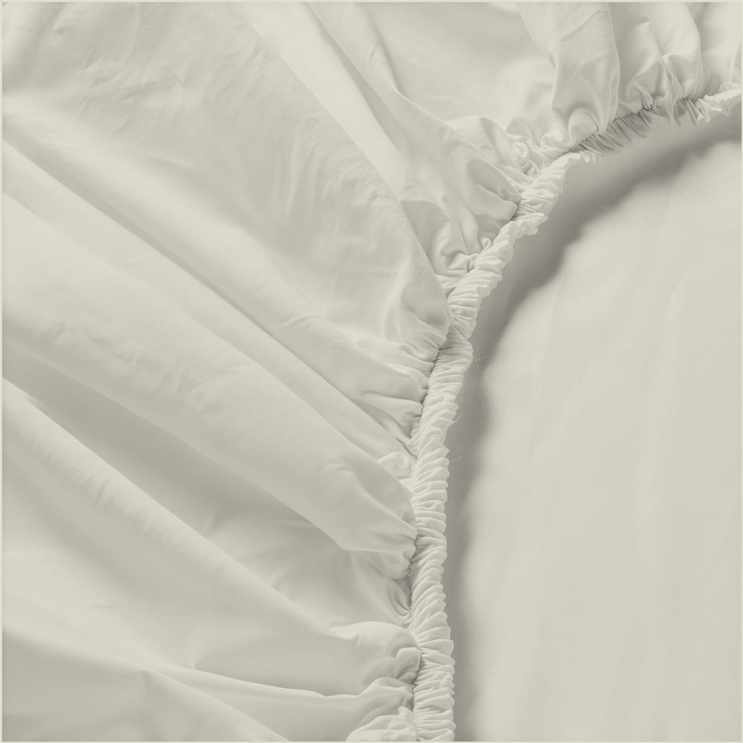 Max color Betttuch 25cm Ecke, Creme, Doppelte Creme Doppelte, Creme Doppelte