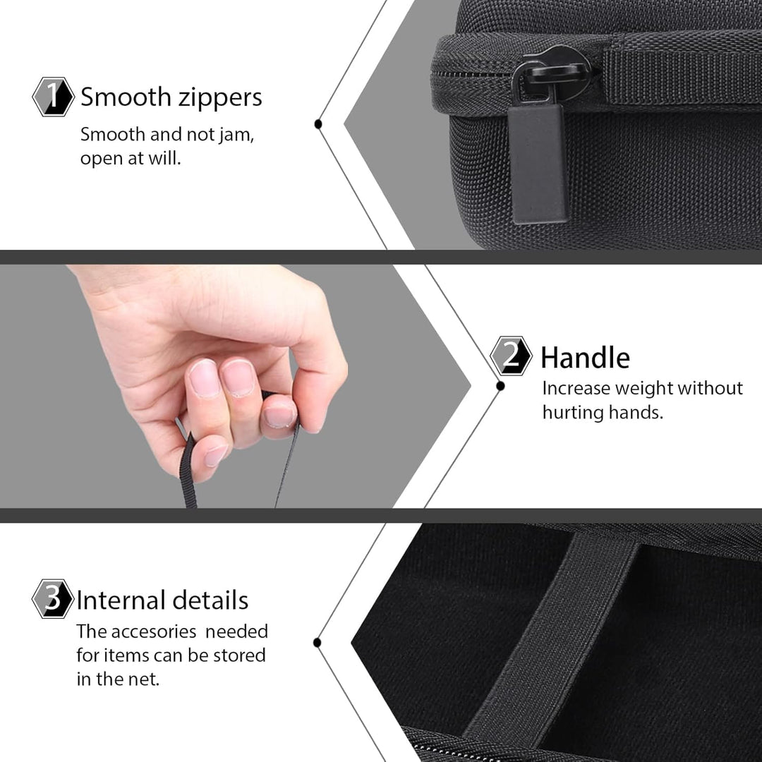 co2CREA Hart Tasche für Canon SELPHY Square QX10 /QX20 Fotodrucker Case Etui Tragetasche Für Selphy