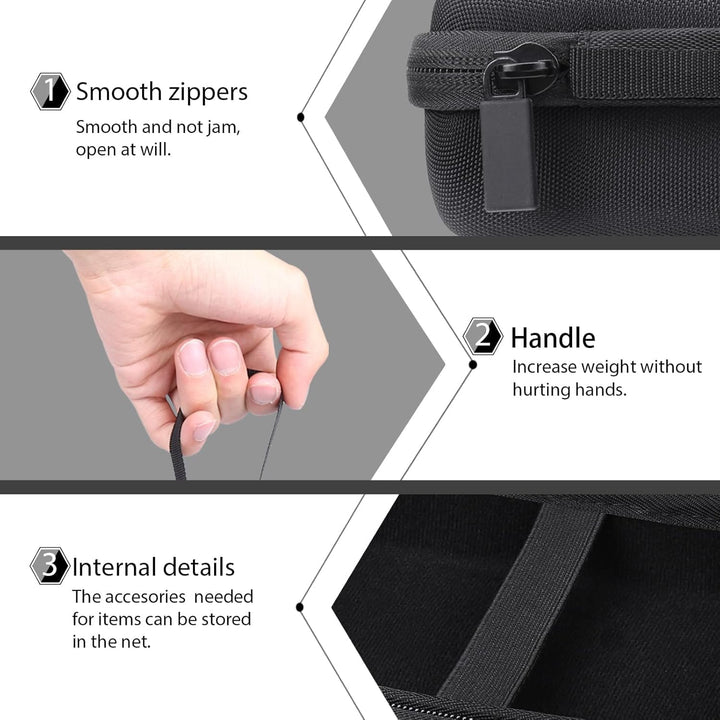 co2CREA Hart Tasche für Canon SELPHY Square QX10 /QX20 Fotodrucker Case Etui Tragetasche Für Selphy