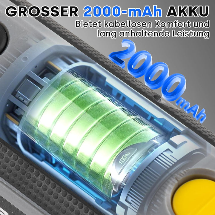 Enventor 4V Mini Multifunktionswerkzeug Akku, Rotationswerkzeug-Set, 5 Variable Geschwindigkeiten, 5