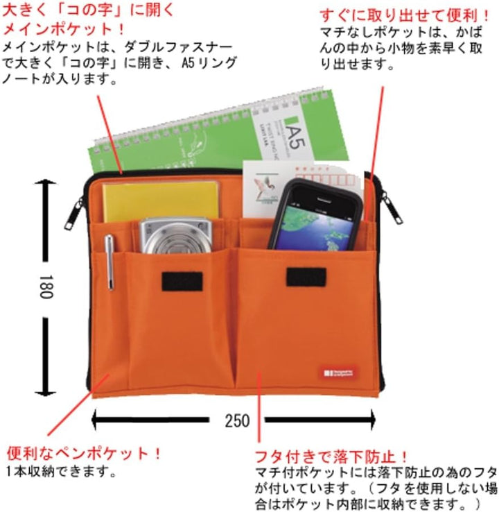 Lihit LAB Laptoptasche mit Aufbewahrungstaschen (Bag-in-Bag), 17,1 x 24,8 cm, Gelbgrün (A7553-6) Gel