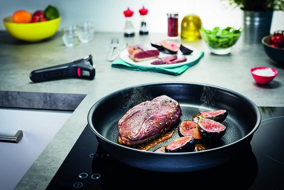 Tefal Ingenio Expertise L65005 Pfanne | Aluminium | Vielseitig | Platzsparend | Sichere Antihaftvers
