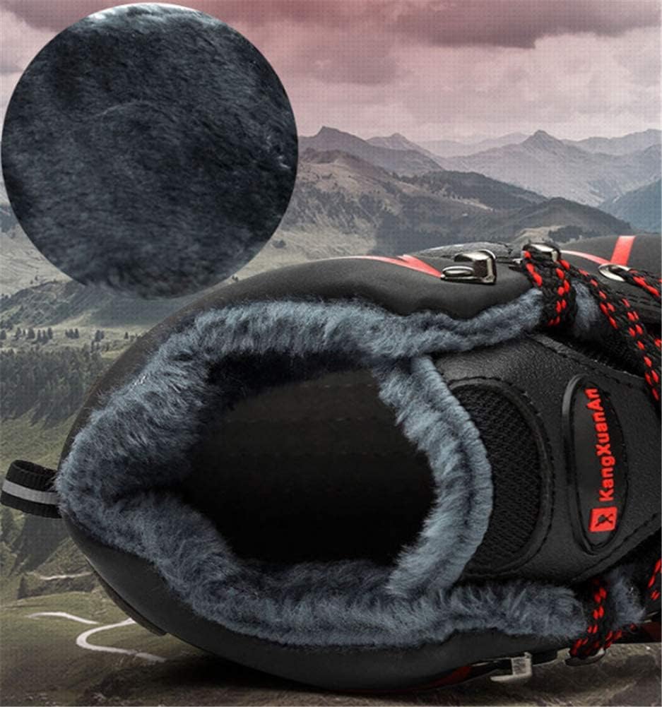 YisiNP Sicherheitsschuhe Herren Damen S3 Winter Arbeitsschuhe mit Stahlkappe Wasserdicht 36 EU Schwa