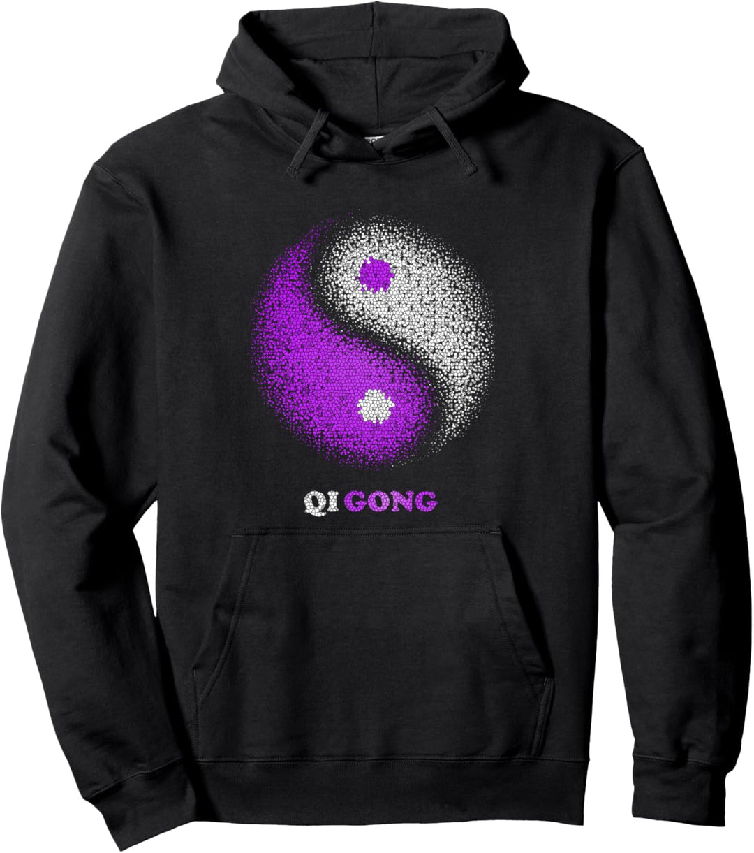 Qigong Yin Yang Energy - tai chi chi kung qi gong Pullover Hoodie