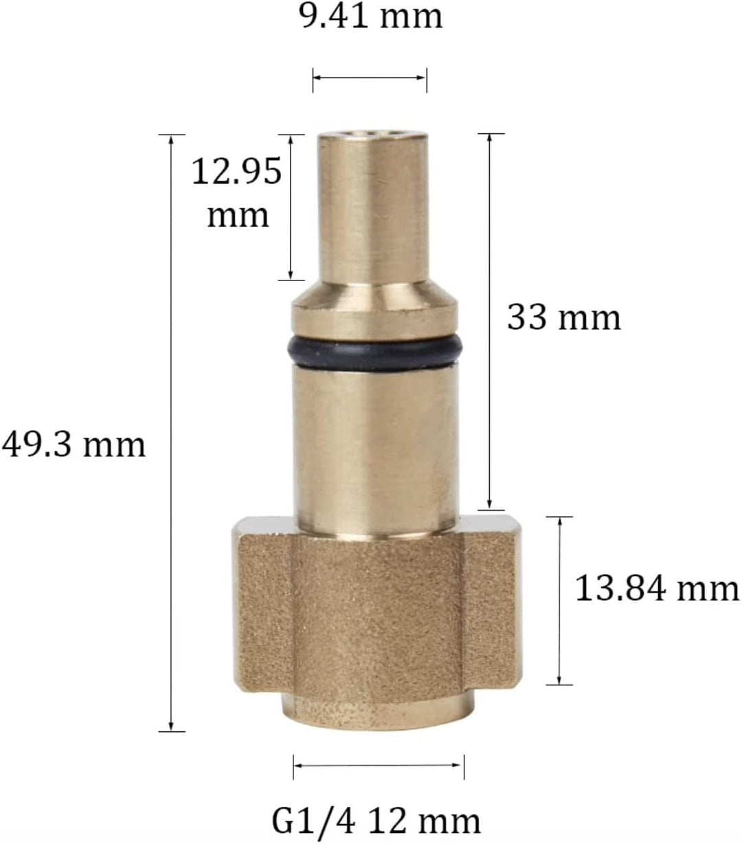 M&amp;M Smartek Schaumkanone 0,7L für LAVOR Parkside 14mm, 150 bar | Einstellbare Schaumlanze mit Schaum