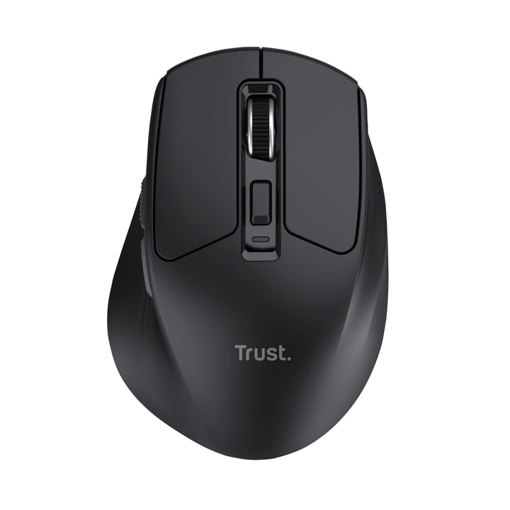 Trust Niven Kabellose Maus Bluetooth + 2.4GHz, Leise Tasten, Mehrgeräte Komfortable Funkmaus, 800-32