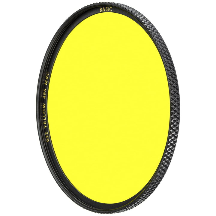B+W Gelbfilter 022 MRC Basic 52mm (16x vergütet, Professional)