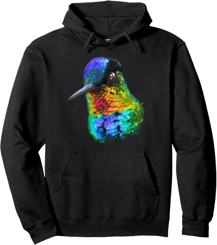 Kolibri Feurig Throated Büste Pullover Hoodie