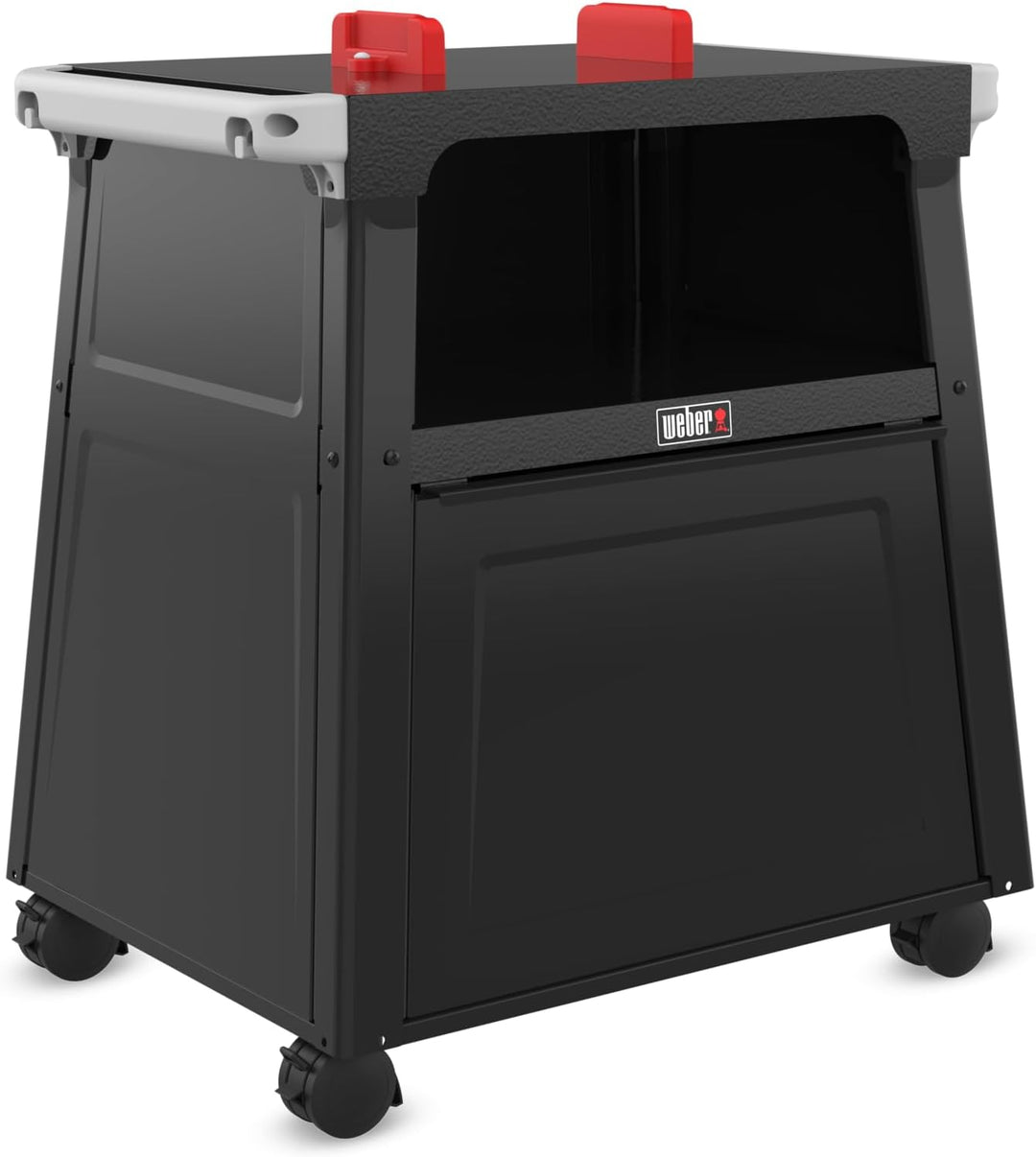 Weber Premium-Standfuss für alle Lumin Elektrogrills - fest und stabil, geschlossener Schrank mit of