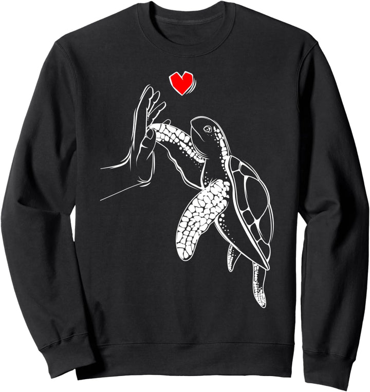 Schildkröten Liebe Kinder Mädchen Damen Schildkröte Sweatshirt