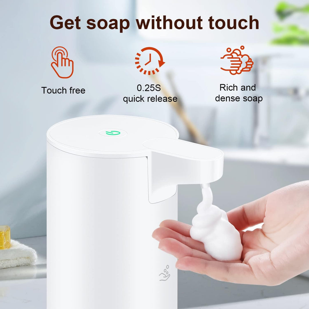 Seifenspender Automatischer Edelstahl Schaumseifenspender Elektrischer - LAOPAO Soap Dispenser Set I