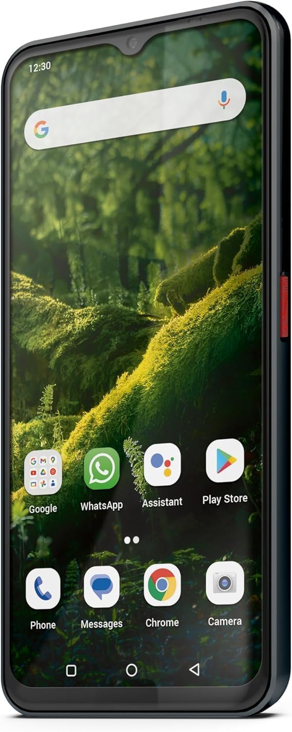 emporia ME6, Smartphone mit No-Panic-Taste, 5G Volte, 6,58-Zoll-Display, RAM 6 GB, ROM 128 GB, Andro
