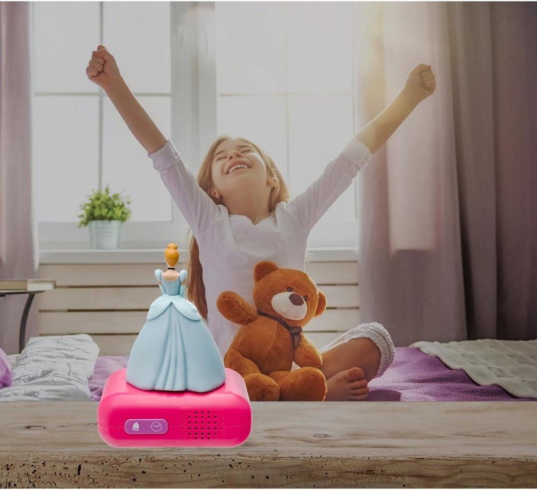 Lexibook Lexibook Disney Cinderella Kinderwecker Mit 3D Figur - Digitale Uhr Mit LCD Anzeige, Alarm-