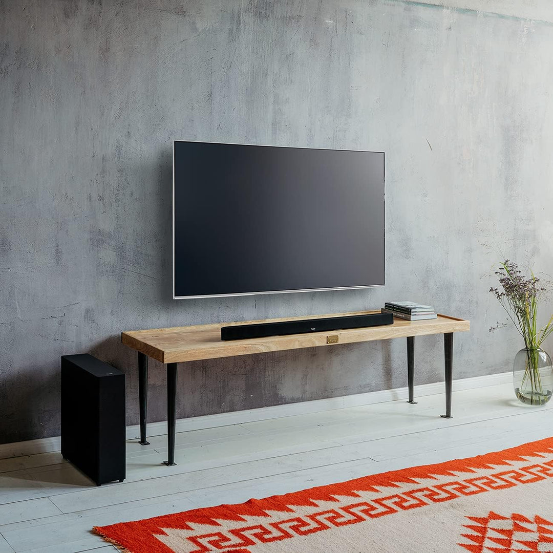 Teufel CINEBAR 11-2.1 Soundbar Set mit Kabellosem Subwoofer, Dolby Audio, Bluetooth 5.0, HDMI 3D ARC