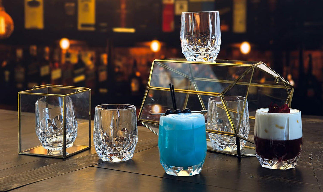 RCR 26526020006 Alkemist Trinkgläser aus Kristallglas, 6er-Set Tumblers, Glas, White n / a, n / a
