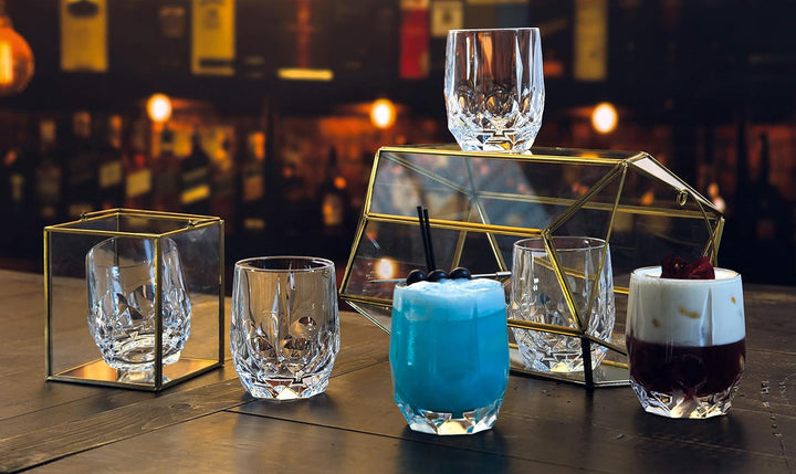 RCR 26526020006 Alkemist Trinkgläser aus Kristallglas, 6er-Set Tumblers, Glas, White n / a, n / a