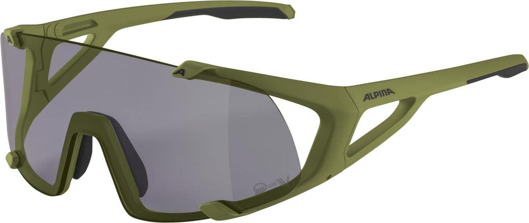 Alpina Unisex Sport- & Fahrradbrille Sportbrille Einheitsgrösse Olive Matt, Einheitsgrösse Olive Mat