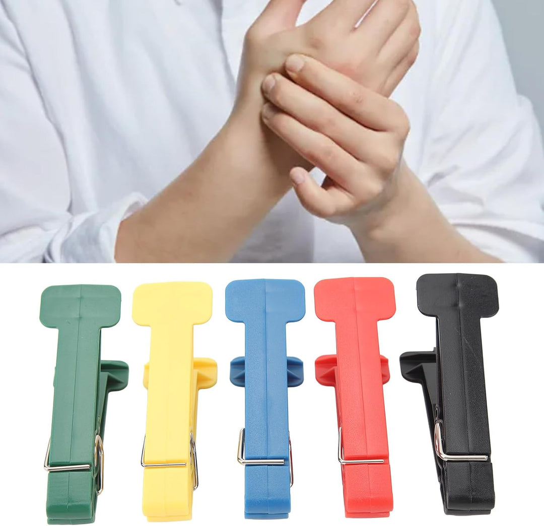 Abgestuftes Pinch-Pin-Übungsgerät, Verschiedene Kraftstufen, Reha-Pinch-Clips, Universell für die Ha