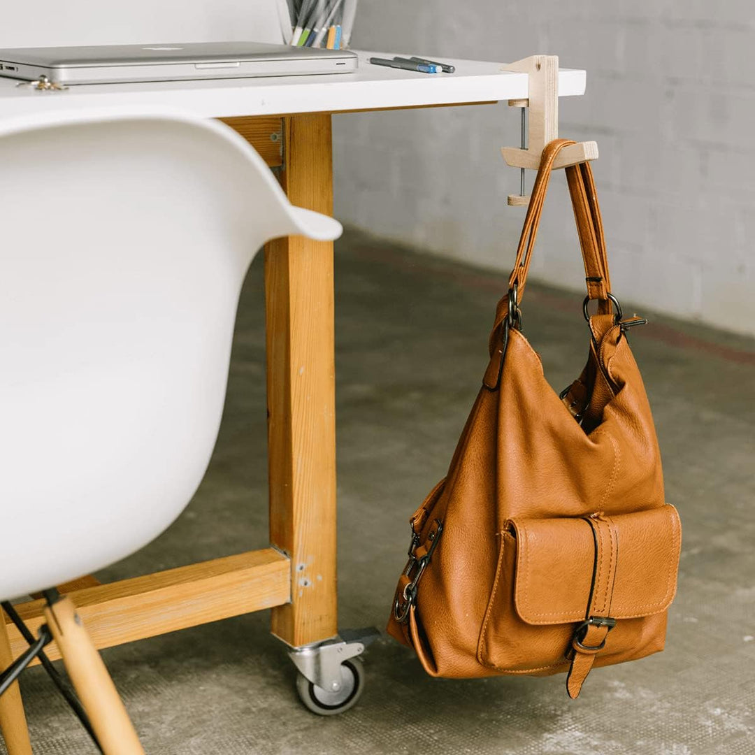 Mobiler Aufhänger für Tische und Regale, ideal für Bürotische, Schreibtische, Esstische, Regale. Zum
