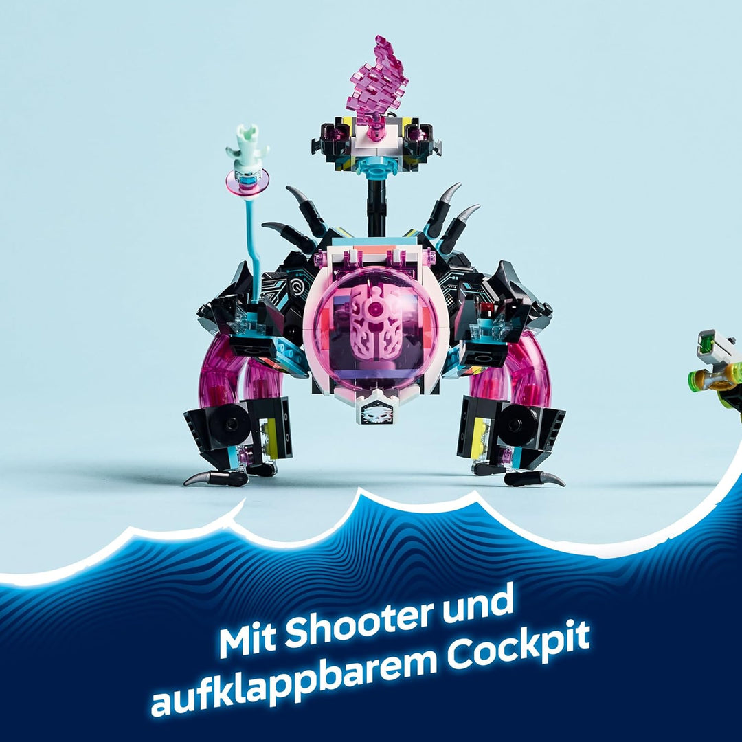 LEGO DREAMZzz 2in1 Mateo vs. Cyber Brain Mech - Modular Robot Toy for 8+ Year Old Boys & Girls - Reb
