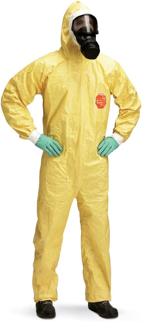 DuPont Tych-C-Cha5Y_Xxl Schutzanzug, Gelb, XXL Grösse, XXL