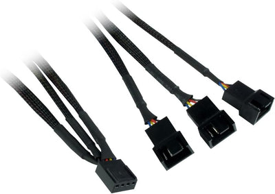 Inter-Tech Lüfter 140 x 140 x 25 mm Argus RGB-Fan Set RS-14 3 Stück 88885536