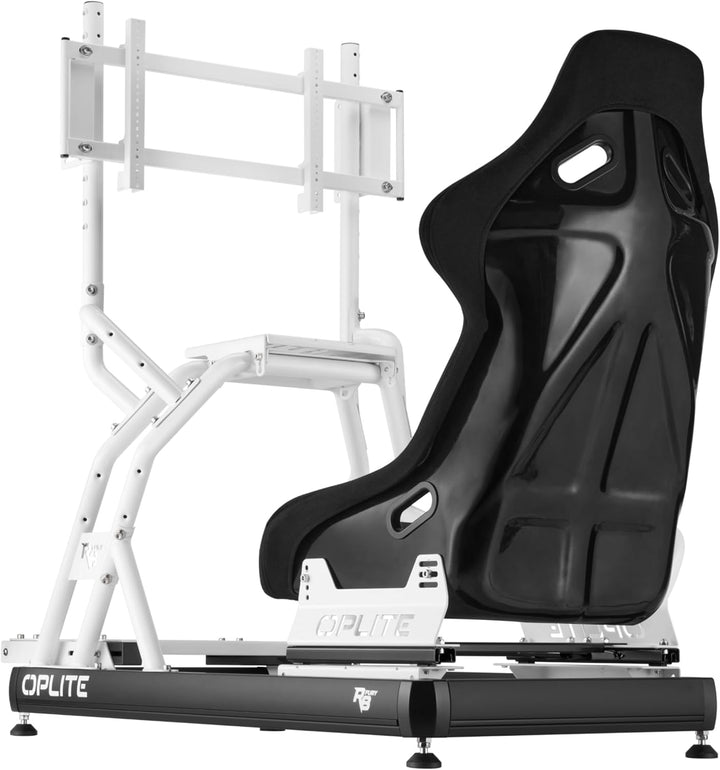 OPLITE - R8 Single Monitor Mount White - Einfache Monitorhalterung Weiss für R8 Fury