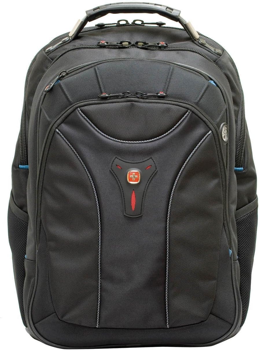 WENGER Carbon Laptop-Rucksack, Notebook bis 17 Zoll, 30 l, Damen Herren, Business Uni Schule Reisen,