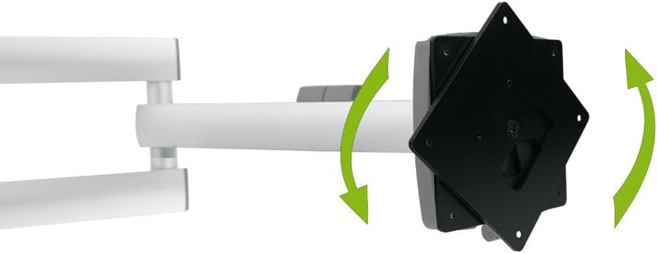 MPH001 Pivot 90 Grad drehbare Adapterplatte VESA 100x100 mm