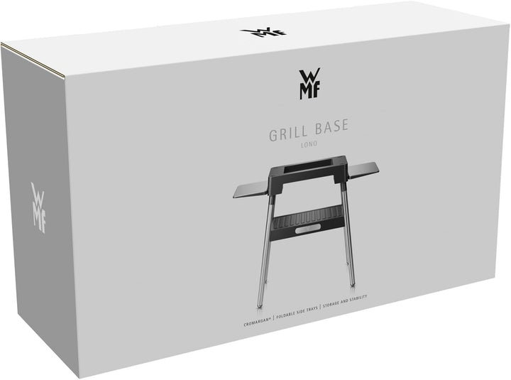 WMF Lono Grill Standfuss, 92,7 x 75,0 x 43,8 cm, stabil und sicher, klappbare Seitenablagen, kompati