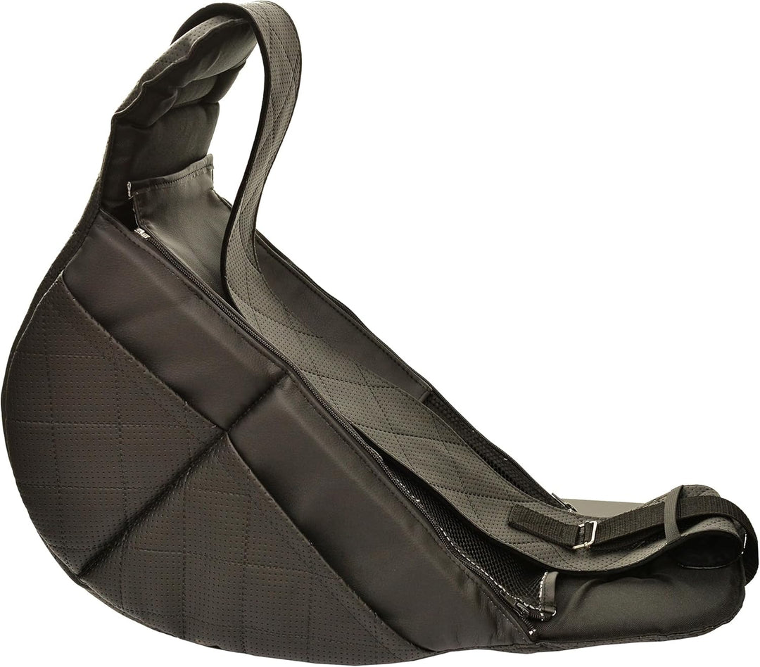 BOUTIQUE ZOO Hundetasche, Welpentasche - bis 6 kg - Tragetasche für kleinen Hund, Welpen, Katze | Fa