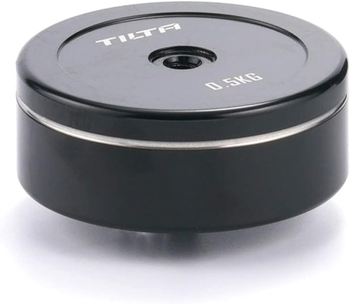 Tilta 500G Gegengewicht für leichtes Schulter-Rig für DSLR-Kamera, Camcorder, schwarz TA-LSR-500-B