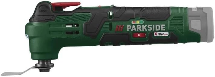PARKSIDE Kabelloses Multifunktionswerkzeug, 12 V, Oszillationstechnologie, integrierte LED, grün ent
