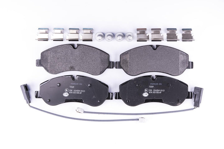 HELLA PAGID 8DB 355 020-691 Bremsbelagsatz - T2269 - Dicke/Stärke: 17mm - Bremssystem: TRW - inkl. V