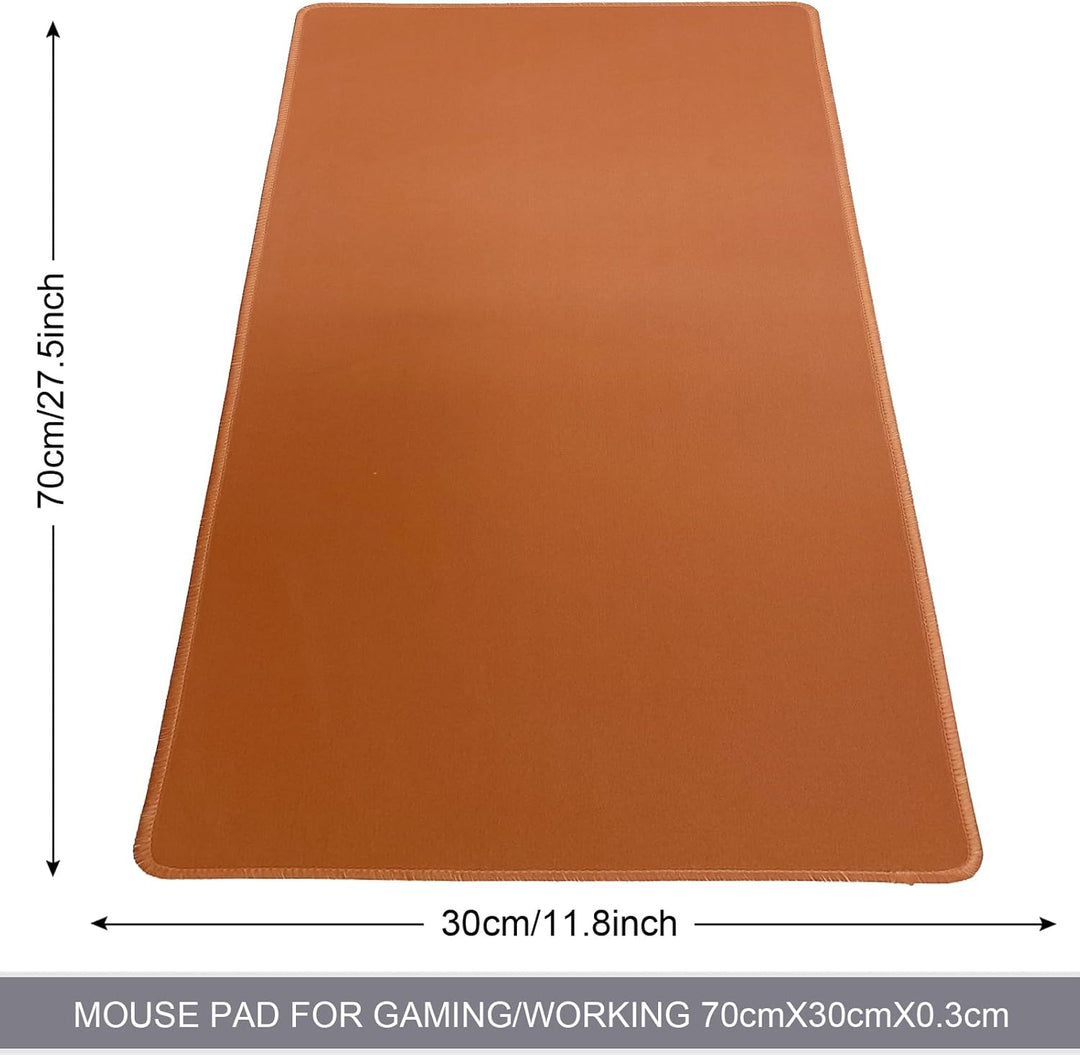 grosse Gaming-Mauspad,rutschfeste Gummibasis,[70x30cm] Computer-Schreibtischmatte für PC,Mac,Laptop