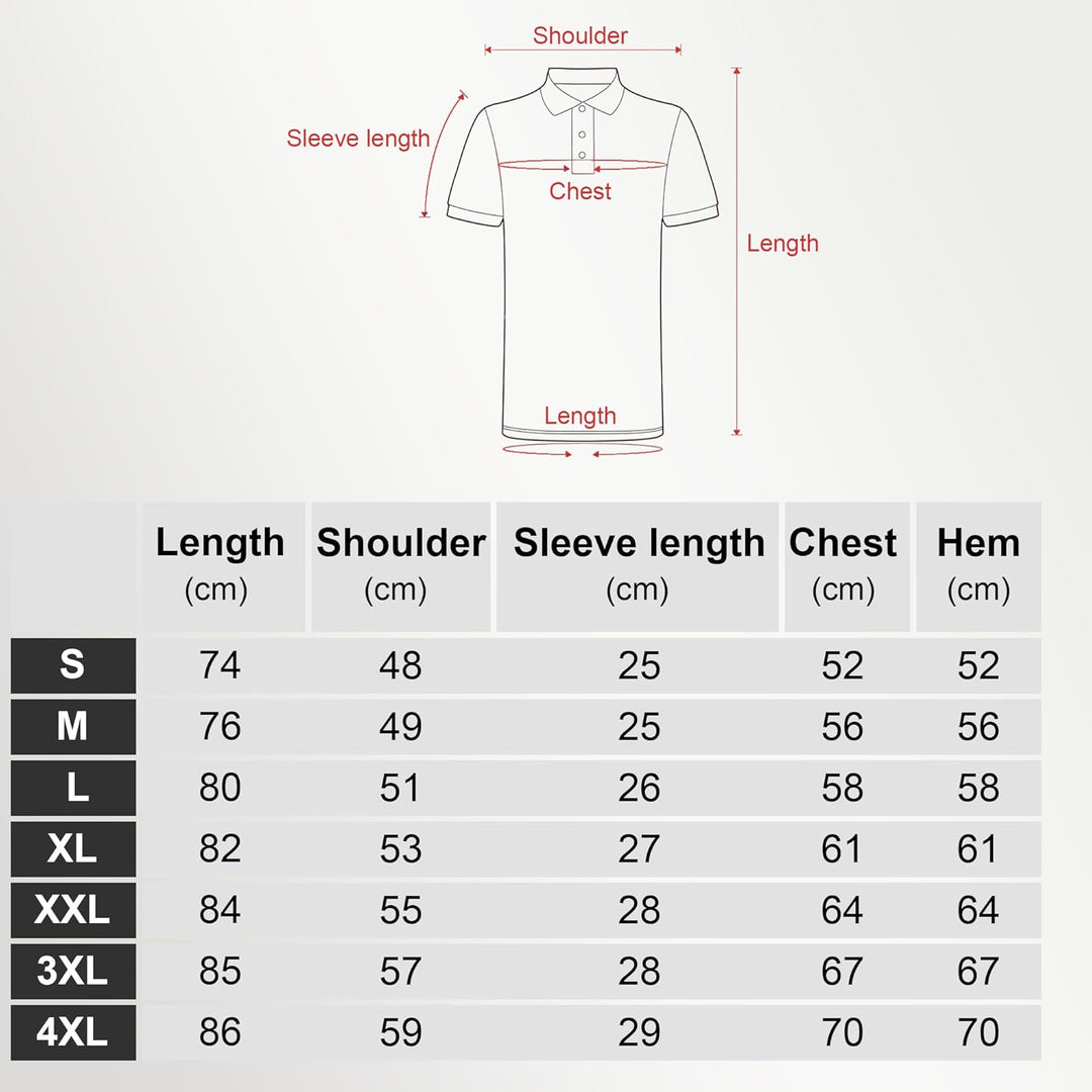 Liking Herren Basic Poloshirt Baumwolle Polo Shirts Polohemd Kurzarmshirt mit Knopfleiste 3er Pack 8