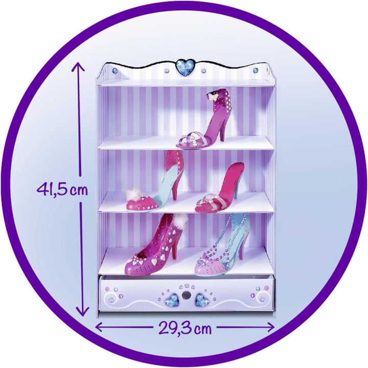 Ravensburger 18535 - Kinder-Bastelsets - I Love Shoes Maxi Princess - So Styly Italienisch/Deutsch/F
