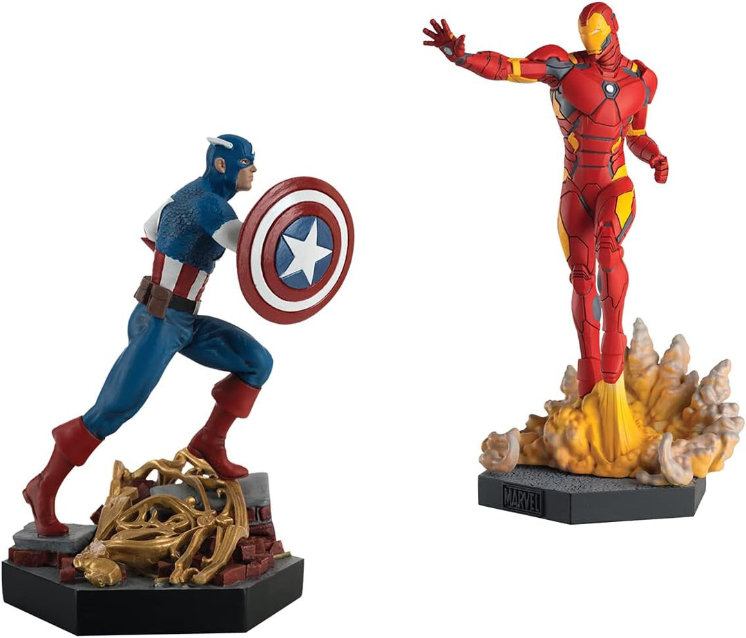 Eaglemoss MVSEN001 30600604120 Iron Man Battle Pose Figur Massstab 1:16, Bunt, único