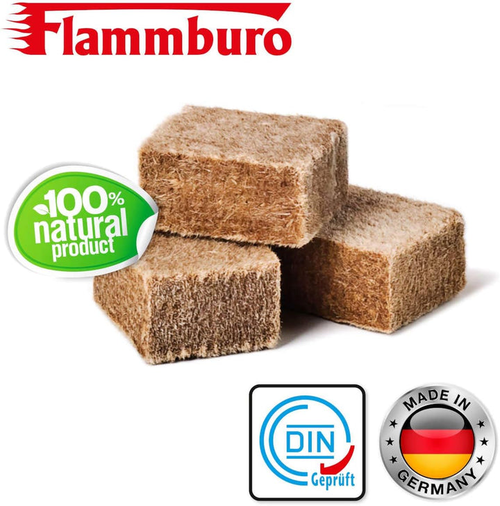 FABRIKVERKAUF (24 Schachteln) Anzündwürfel aus Holz und Wachs vom Deutschen Hersteller, Grillanzünde