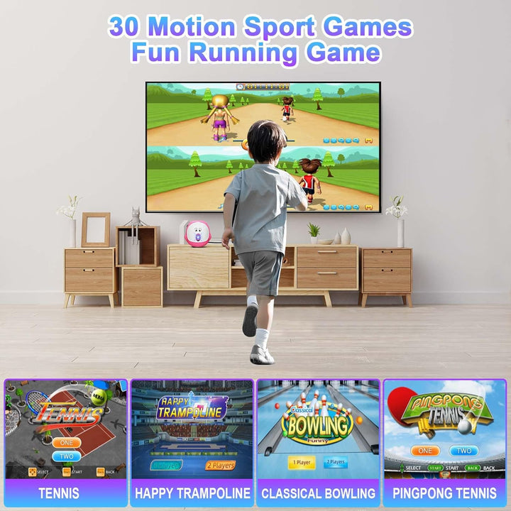 Spielekonsole für Kinder und Erwachsene, HD-Retro-Videospielsystem mit 900+ Spielen, 17 Kamera-AR-Sp