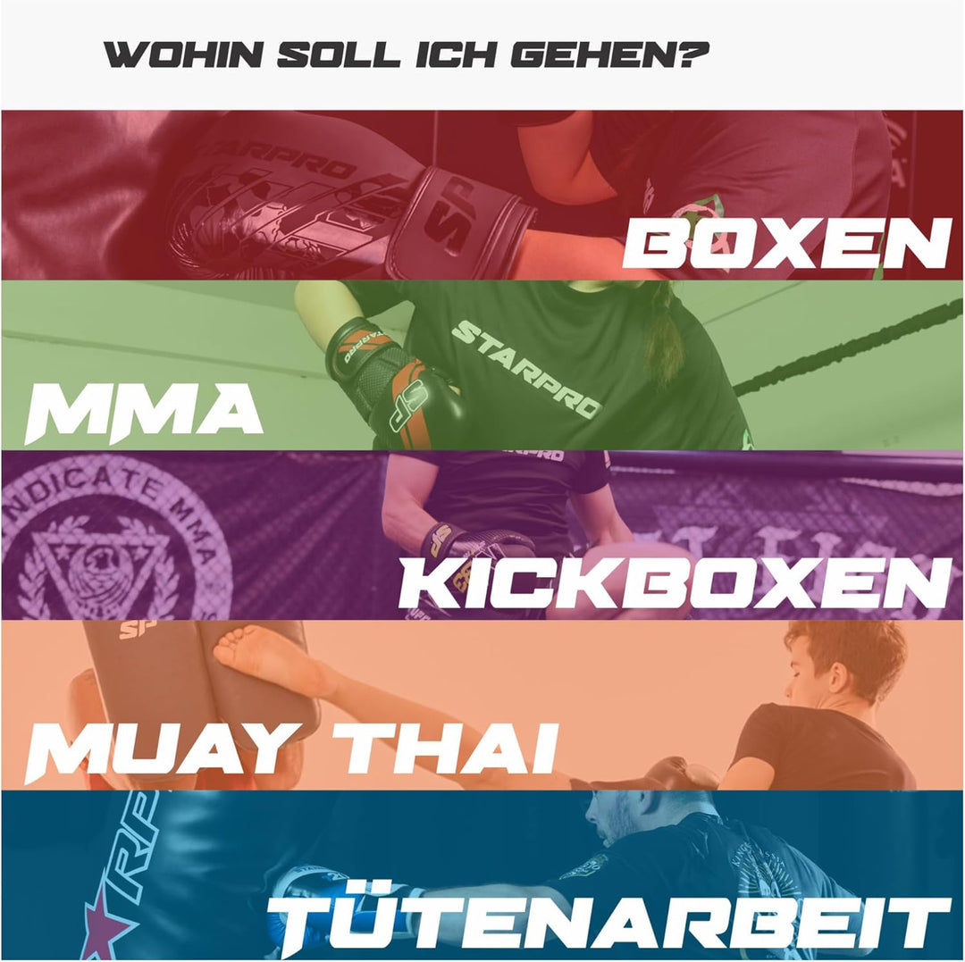 Starpro Robustes Premium Schlagpolster für Harte Tritte & Schläge - Schlagpolster Kampfsport, Schlag