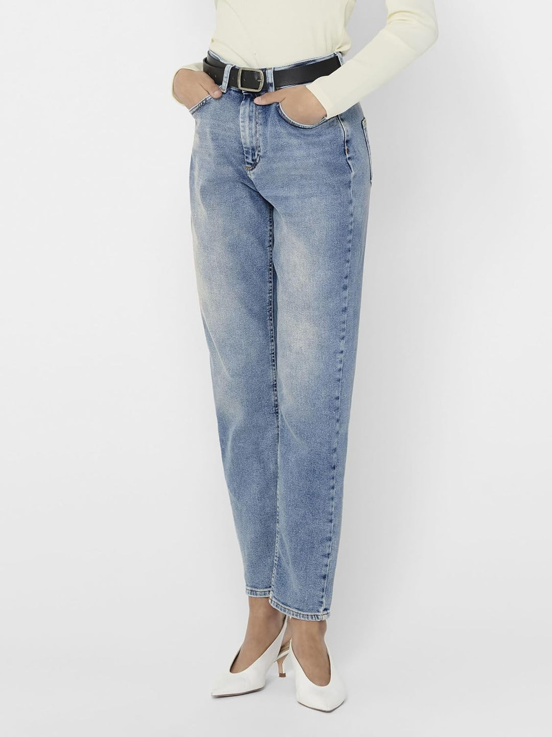 ONLY Damen Jeans XXS / 34L Light Blue Denim, XXS / 34L Light Blue Denim