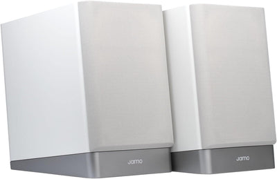 Jamo S7-17B Pair of Bookshelf Speakers Grey Cloud Paar Regallautsprecher mit 17 cm Tieftöner Grau