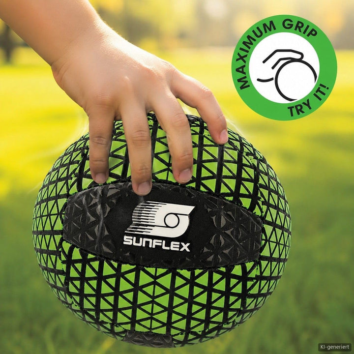 Sunflex® Beach- UND FUNBALL NeoGrip | Neopren Bälle mit maximalen Grip | rutschfeste Silikon-Oberflä