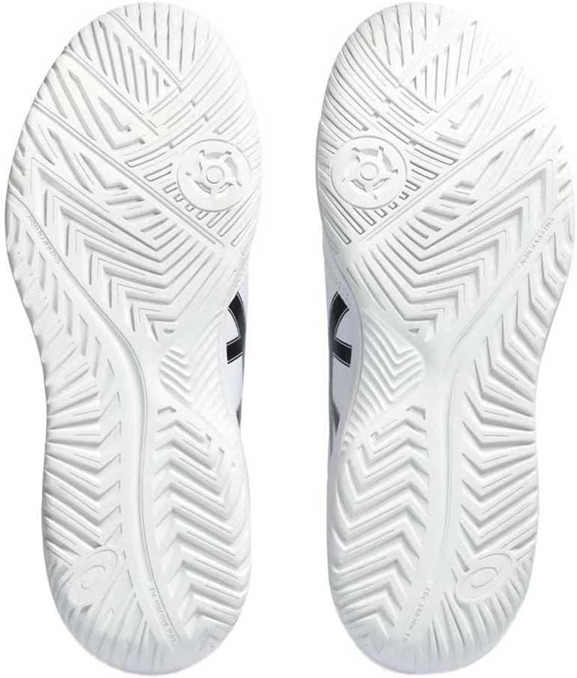 ASICS Dedicate 8 Mann Tennisschuhe Blau Weiss 42 EU White Black, 42 EU White Black