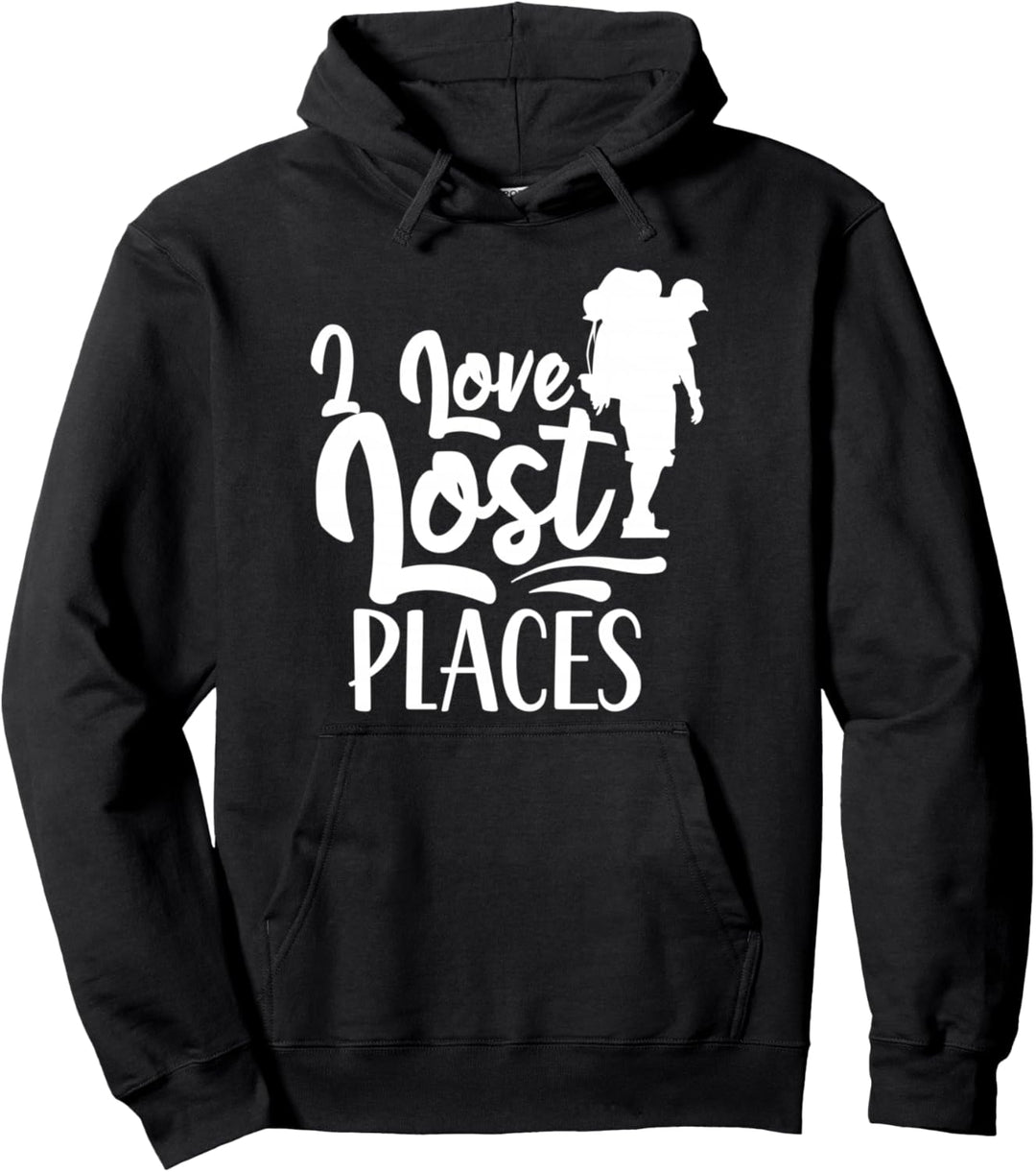 Ich Liebe Lost Places Erkunden Verlassen Orte Explorer Pullover Hoodie