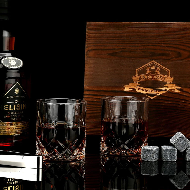 Whisky Steine Geschenkset , Whisky-Geschenkset, kann den Wein abkühlen, ohne Whisky-Getränke zu verd