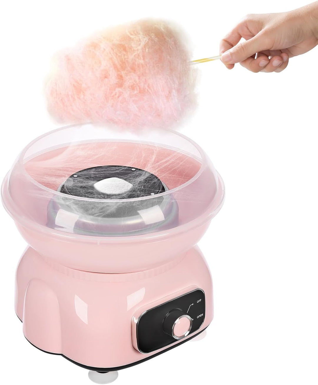 Zuckerwattemaschine Set, Zuckerwatte Maschine 500W Zuhause Retro Cotton Candy Machine Für Verschiede